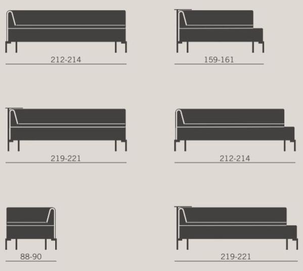 Kastel Кожаный диван с журнальной полкой по контракту Klint sun-id-1465648 - Вид №14