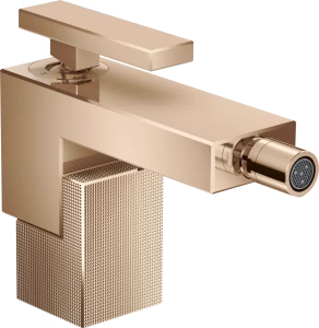 46211300 Смеситель для биде, однорычажный, со сливным клапаном Push-Open - AXOR EDGE с алмазной огранкой