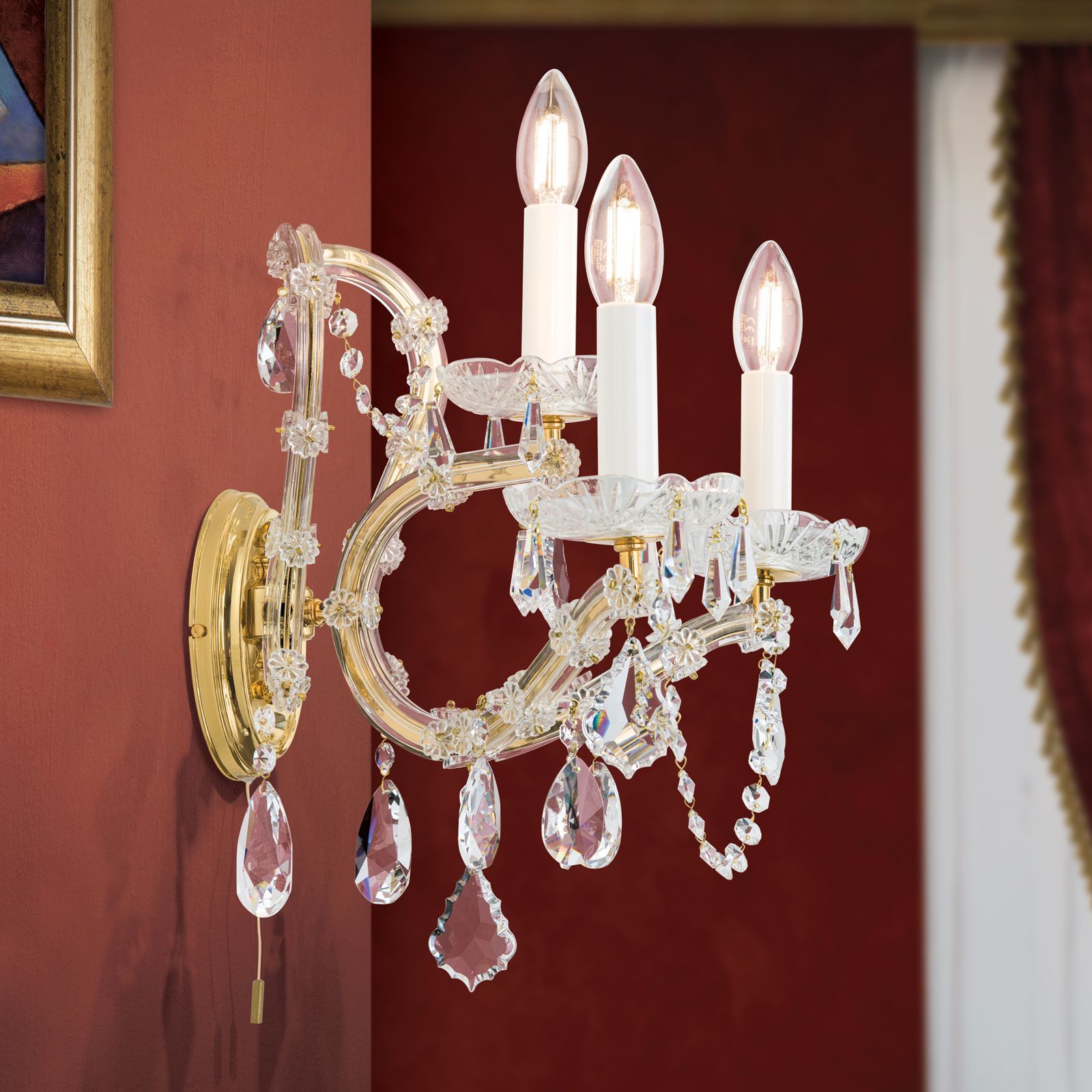 Настенный светильник с кристаллами Orion Maria Theresia ARCH-00143956 - Вид №1