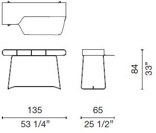 Cappellini Письменный стол из фанеры  Lp_21  - Вид №3