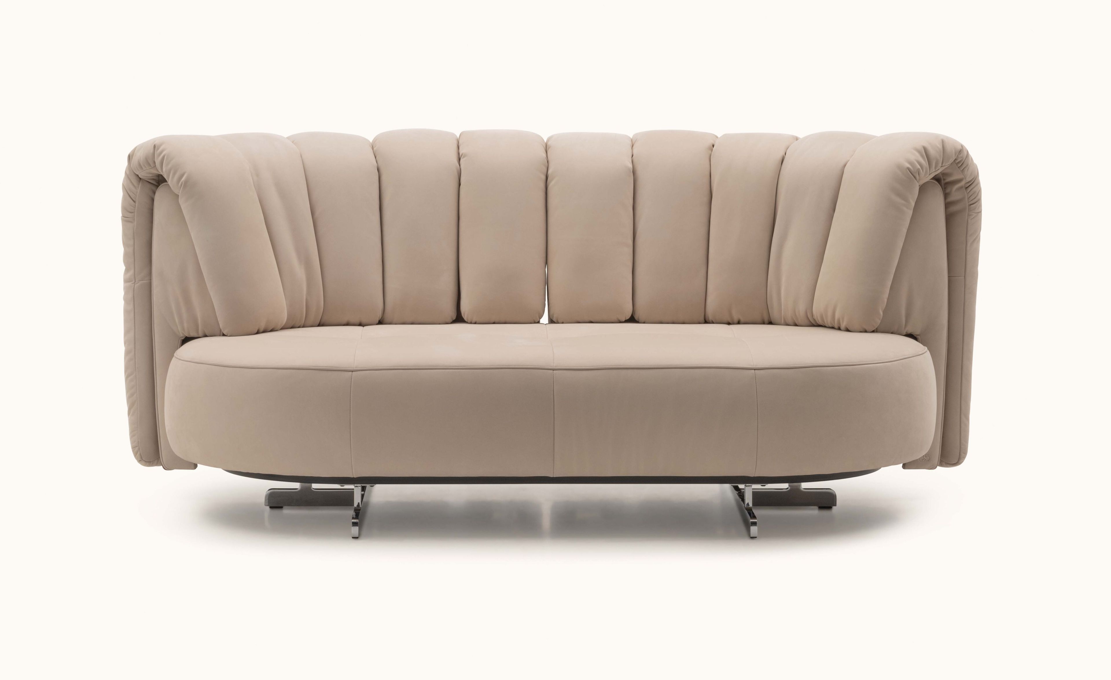 Секционный диван из кожи и ткани de Sede DS-888 ARCH-00050494 - Вид №1