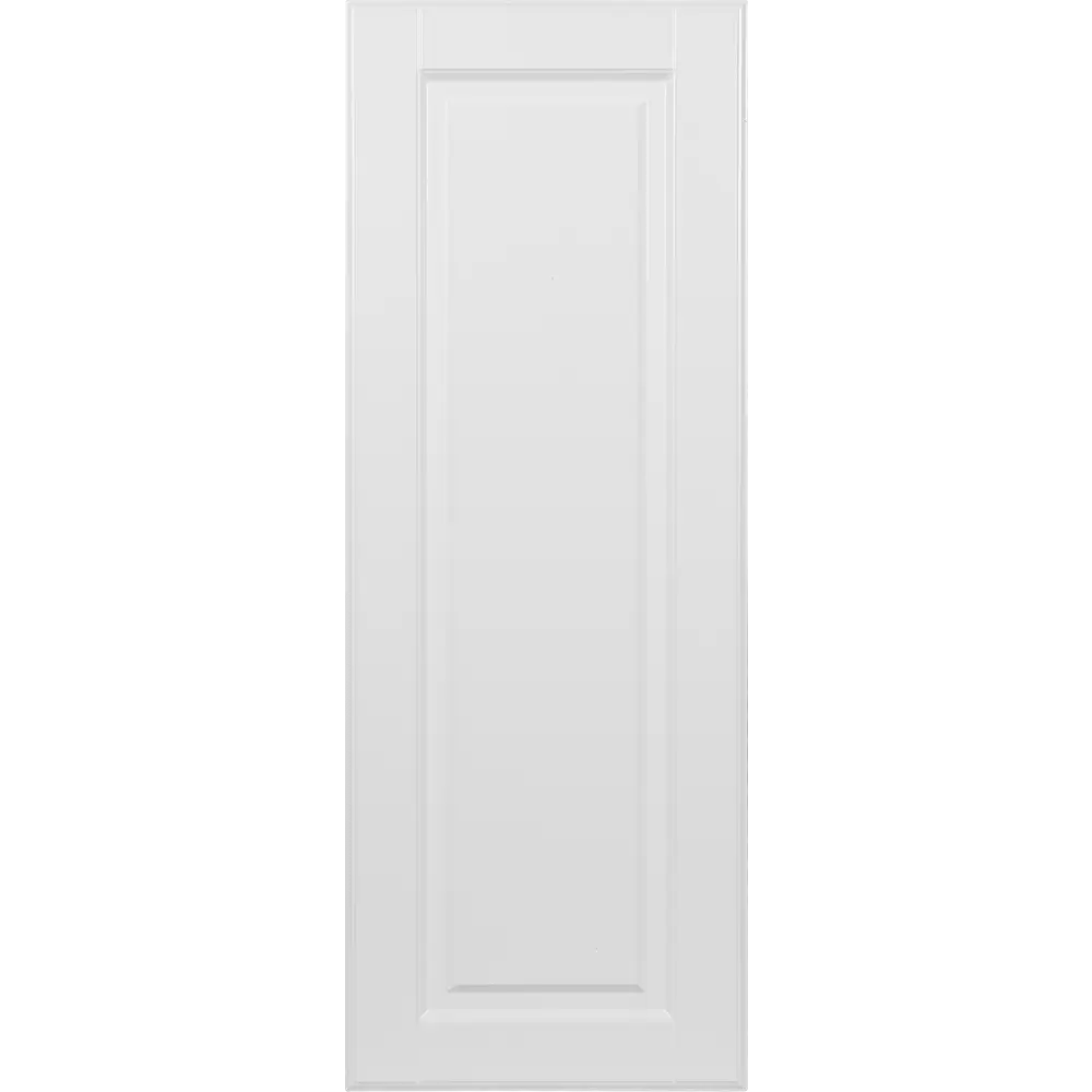 Дверь для шкафа Delinia «Леда белая» 33x92 см, МДФ, цвет белый STLM-2186669