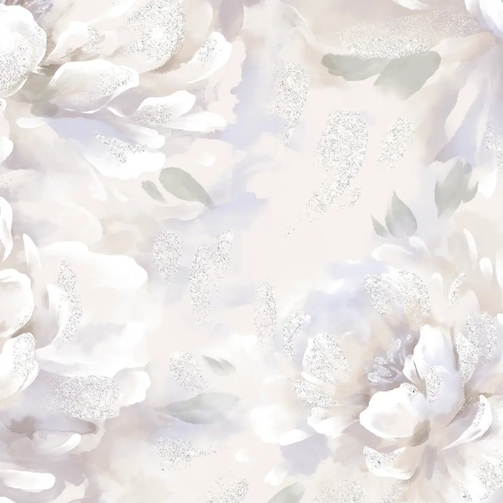 Обои флизелиновые WallSecret Grand Fleur бежевые 1.06 м 8622-13 Grande Fleur STLM-2028100 - Вид №1