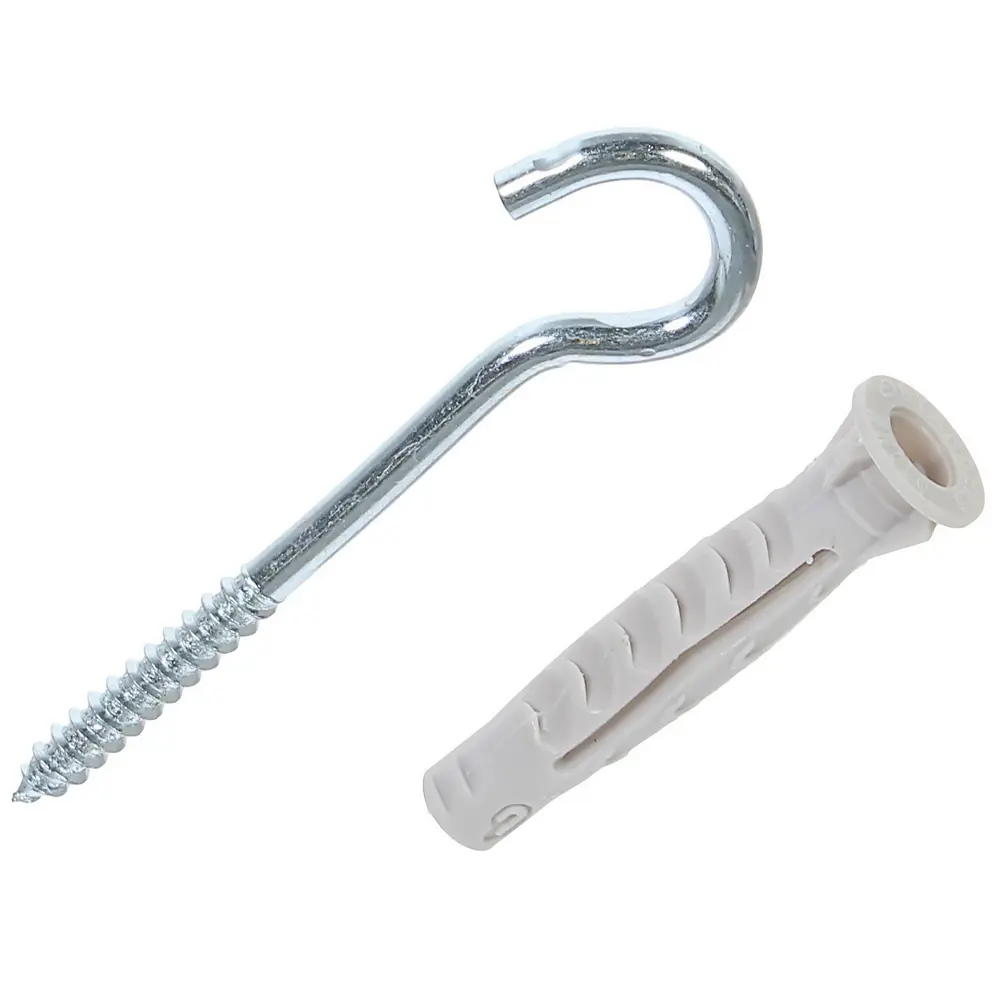 Дюбель-шуруп Standers 10x60 мм с полукольцом нейлон 1 шт STLM-2039896