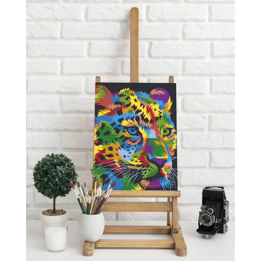 Картина по номерам Опасная кошка 40х50 см FBRUSH STLM-2059798 - Вид №2