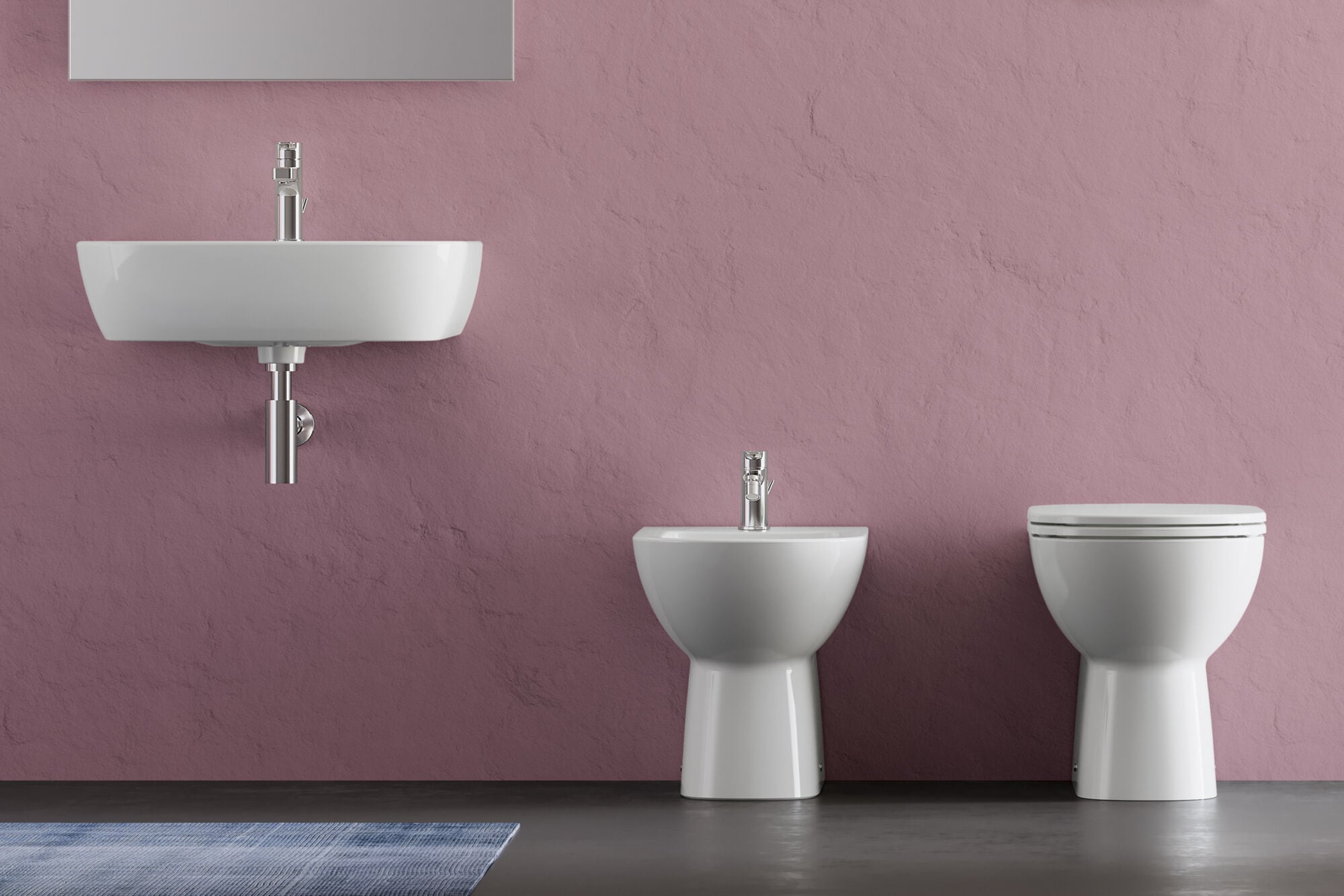 Компактный керамический напольный туалет Ceramica Dolomite Gemma2 ARCH-00132035 - Вид №1