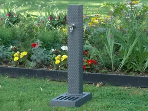 GHM-ECLATEC Металлический садовый фонтан Pixel