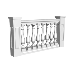 ЕВРОПЛАСТ 4.70.101 Балюстрада Пенополиуретан