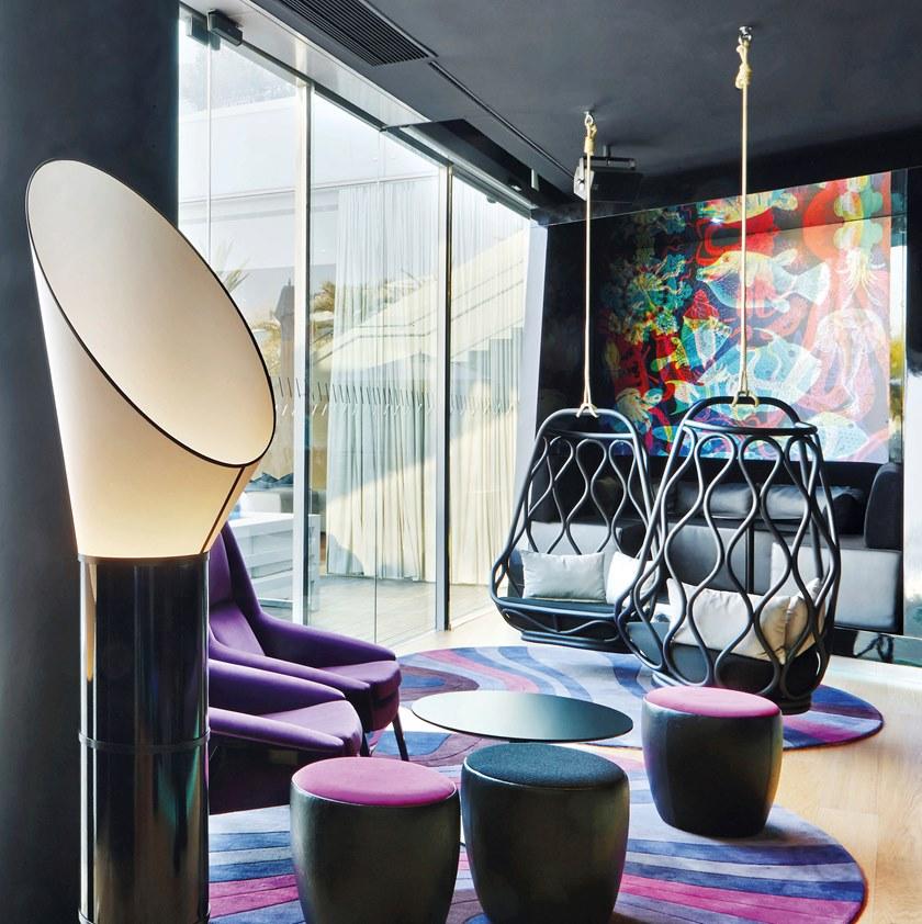 EXPORMIM Подвесное кресло-качалка из ротанга Nautica T060 - Вид №5