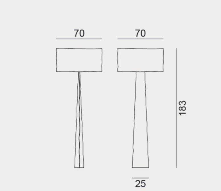 Торшер DuPont™ Tyvek® Gervasoni пижама ARCH-00153097 - Вид №3