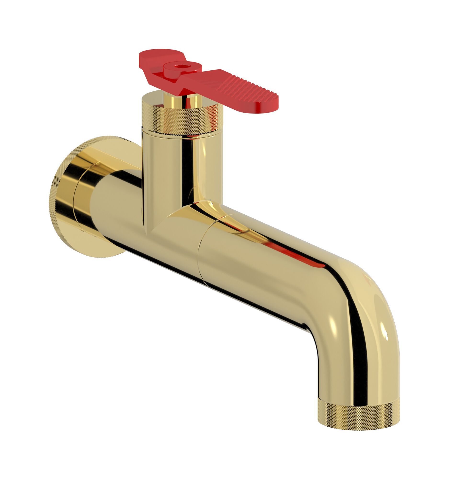 Однорычажный настенный смеситель для раковины с автоматическим сливом IB Bold ARCH-00068667 - Вид №6