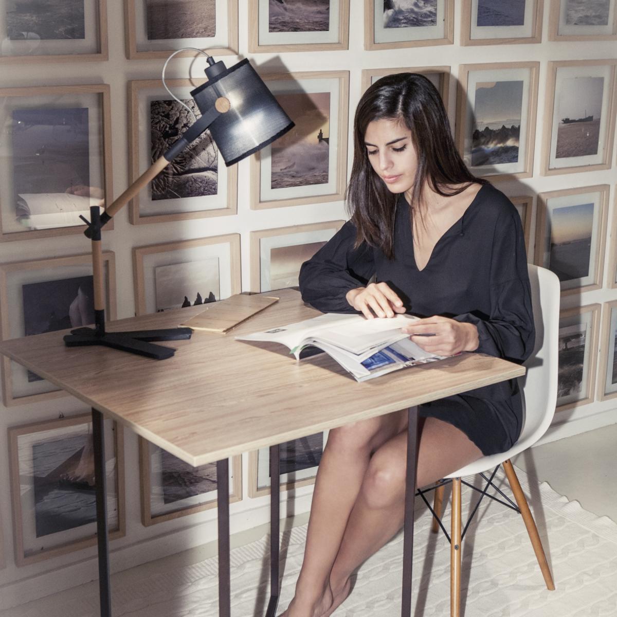 075268 Настольная лампа черная Mantra Nordica - Вид №6