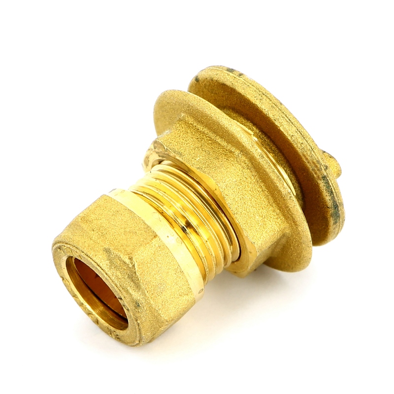 Выпуск резервуарный обжим с фланцем и контрагайкой TIEMME 15 1100117