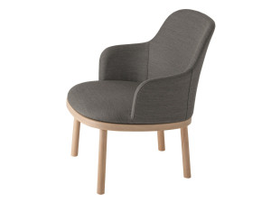 Тканевое кресло с подлокотниками