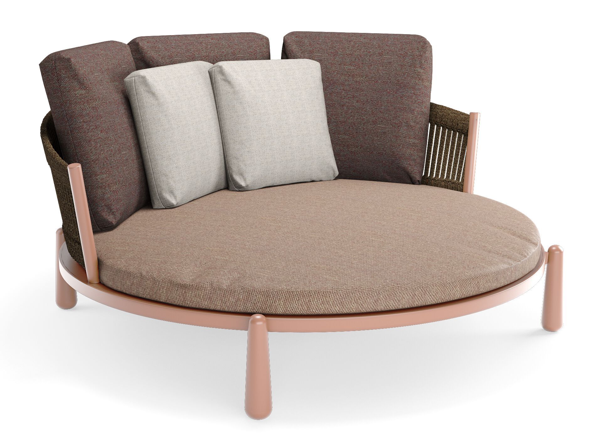 Круглая Садовая кровать Sunbrella® YAAZ Черепаха ARCH-00006936