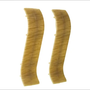 Соединитель для напольного плинтуса «Дуб Риверсайд» 58 мм 2 шт.