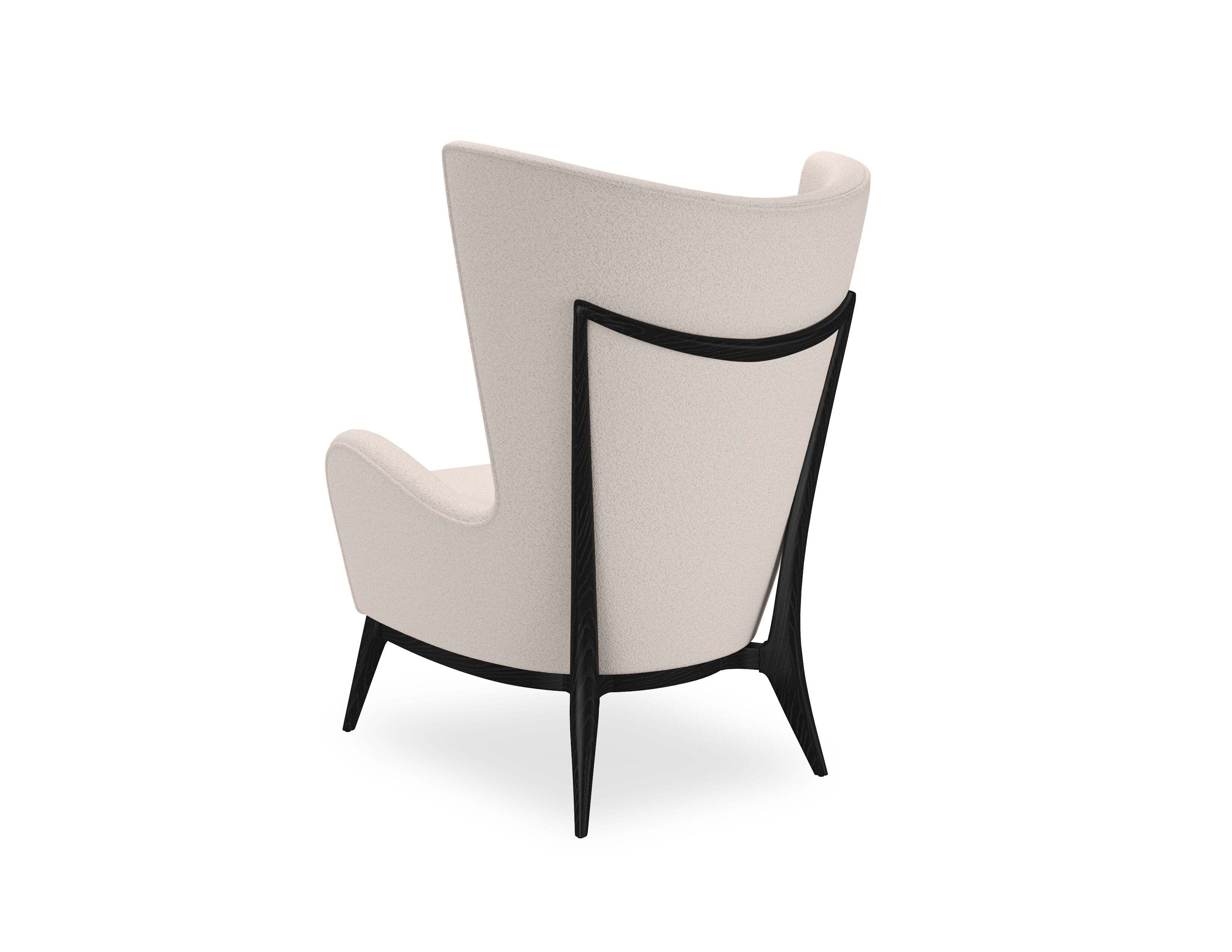 Тканевое кресло с подлокотниками с высокой спинкой Caracole WHATS NEW PUSSYCAT? ARCH-00035994 - Вид №5