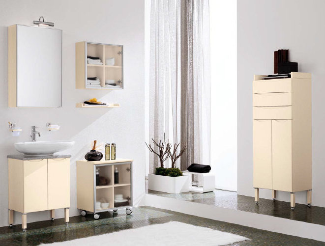 CA57 CAMELIA Комплект мебели для ванной комнаты 50+50 см ARDECO Ardeco S. R. L 42611 - Вид №4