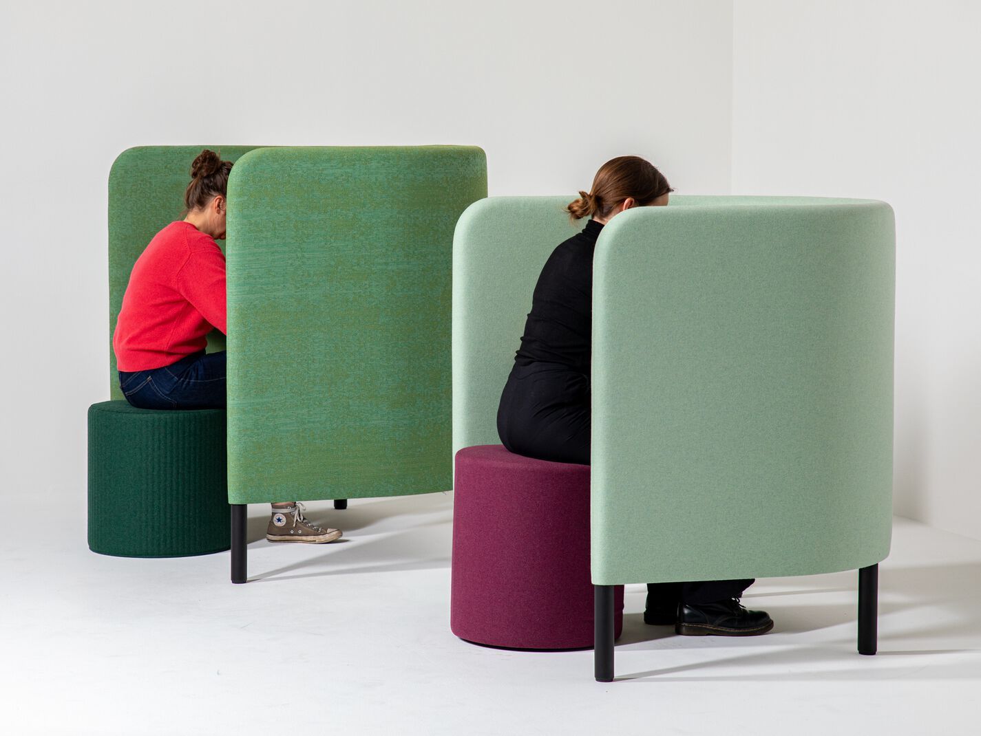 Стол со звукопоглощающими перегородками BuzziSpace BuzziHug Work ARCH-00069800 - Вид №5