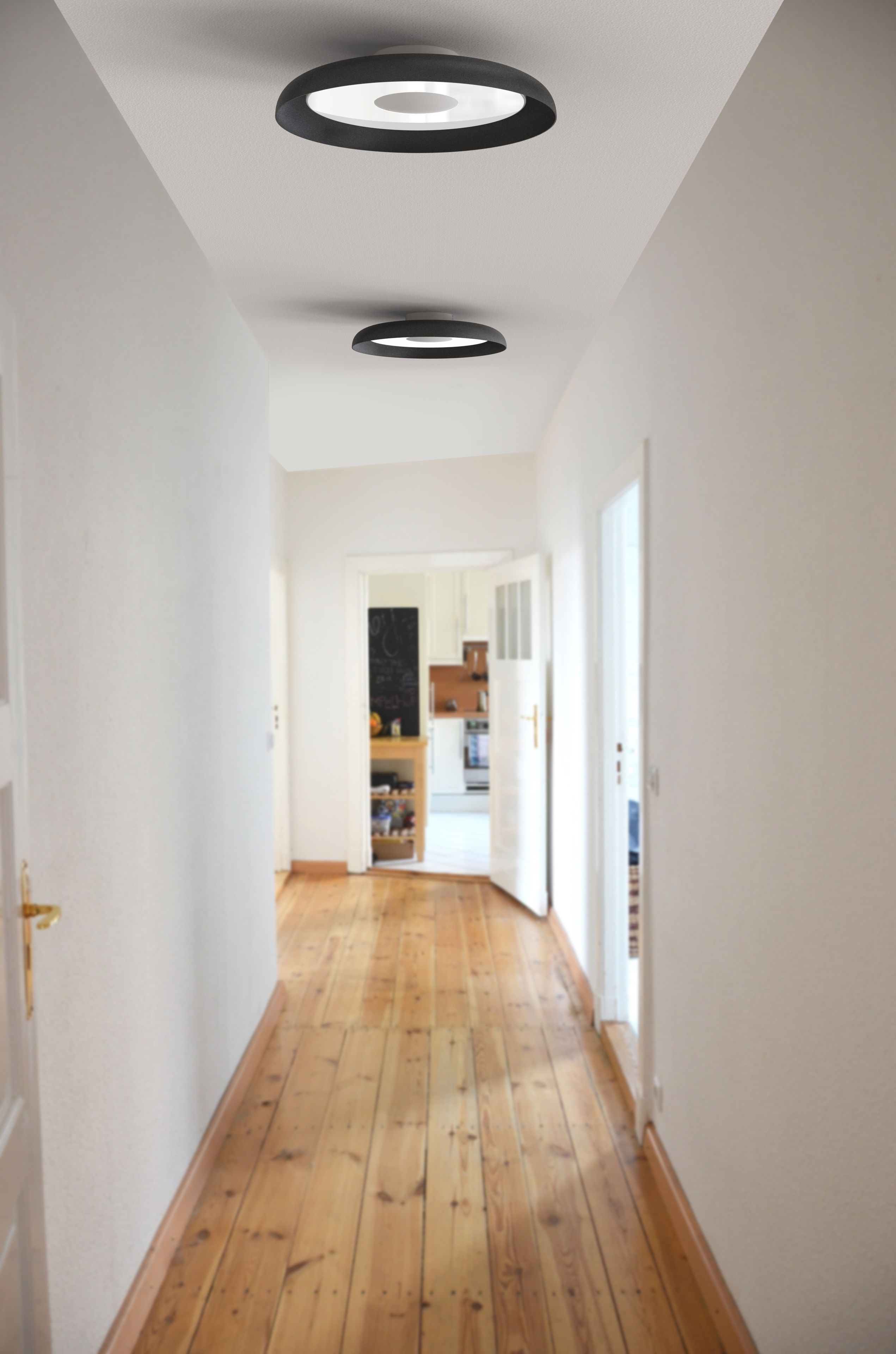 Металлический светодиодный настенный светильник Pablo Designs Nivél ARCH-00091142 - Вид №1