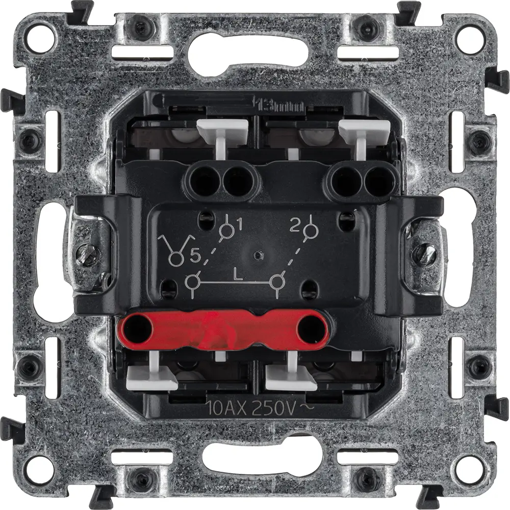 Выключатель встраиваемый Legrand VLN-A 2 клавиши цвет белый Valena Allure STLM-2113827 - Вид №2