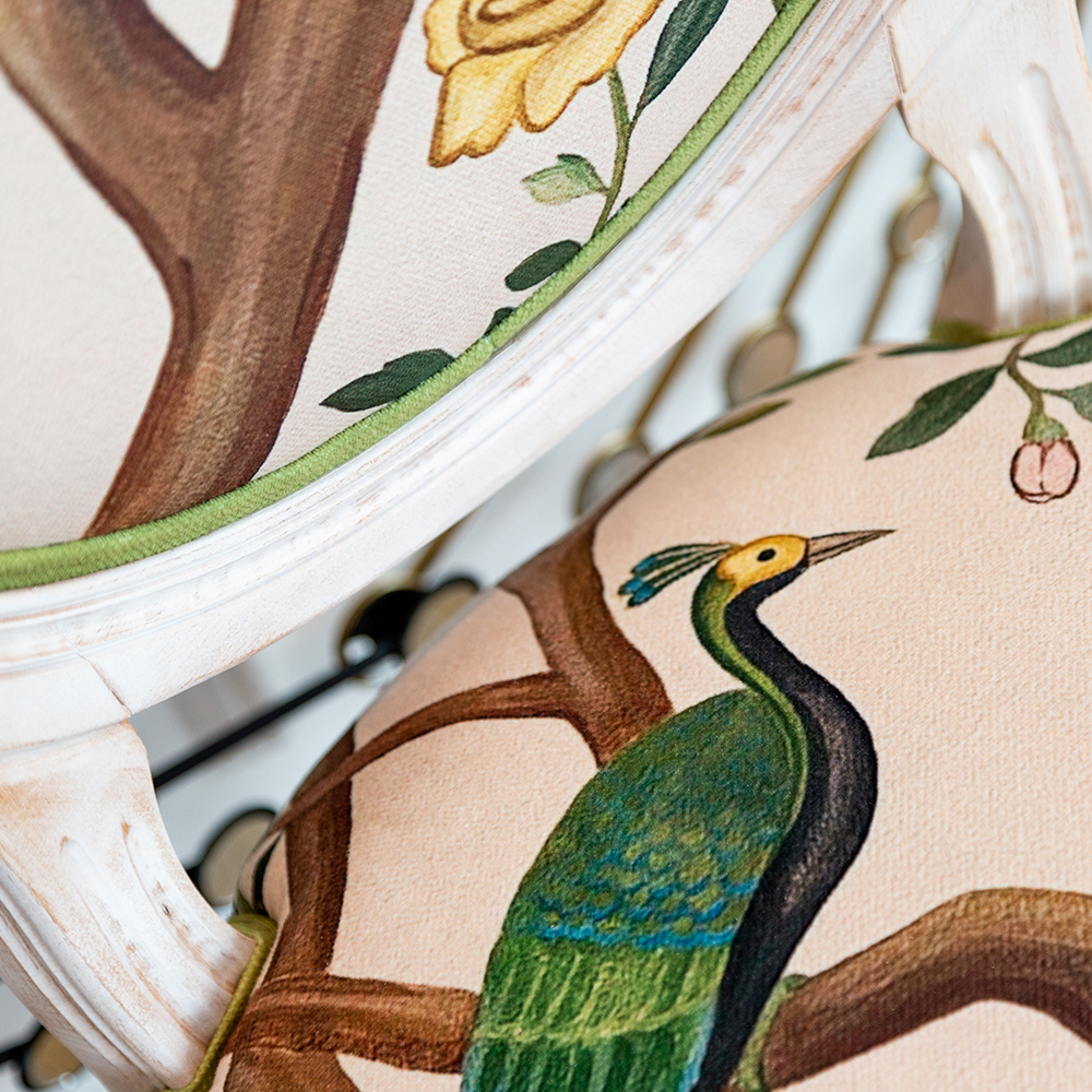 21060742 Стул «Индокитайский зелёный павлин» (версия 2) Object Desire  - Вид №15