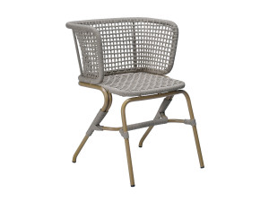 Синтетическое волокно сад стул с подлокотниками