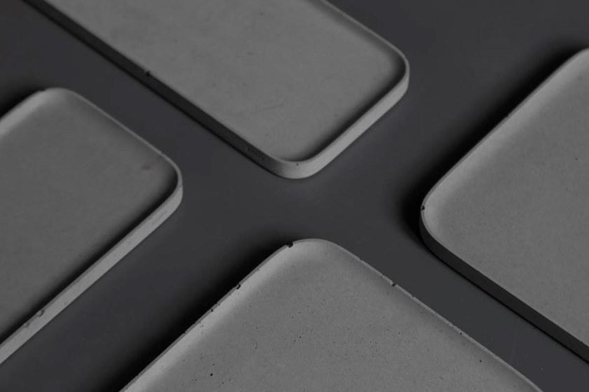 Bentu Design Прямоугольный лоток бетонный Hui C337101-c337102  - Вид №1