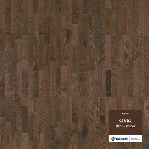 Паркетная доска Tarkett Ясень кокуа браш 3100200036 - Вид №1