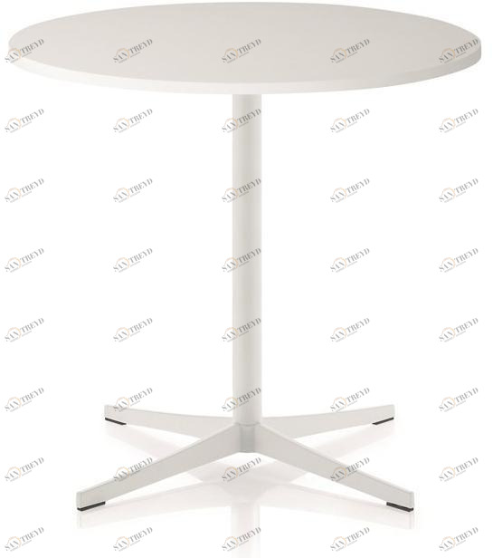 ZÜCO Круглый стол из МДФ и основание из стали с порошковым покрытием Perillo tavola Pr 430