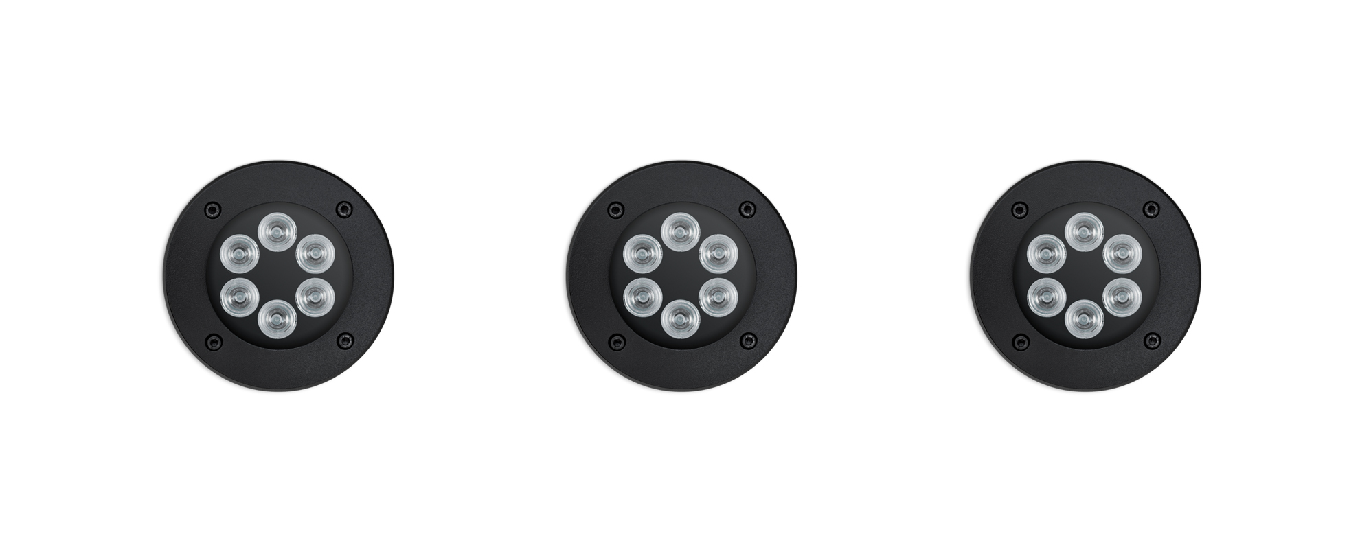 8402418 Встраиваемый в пешеходный пол Platek MINI  MINI - 6 LED 3000K 44° - Вид №1