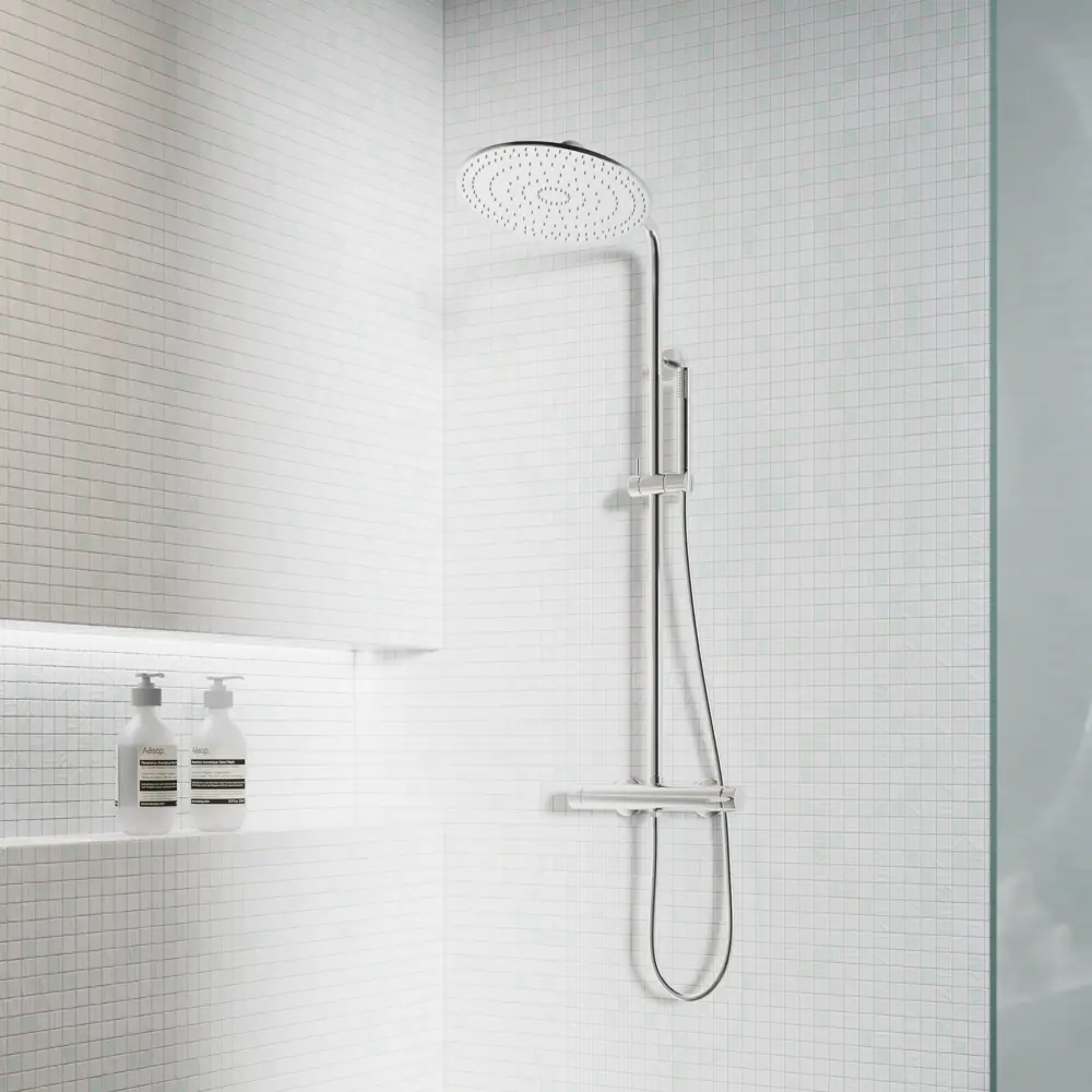 Мозаика Pietra Opalite Blanco стекломасса 31.1x4.9 см цвет белый Santreyd Мозаика Onix STLM-2167145 - Вид №5