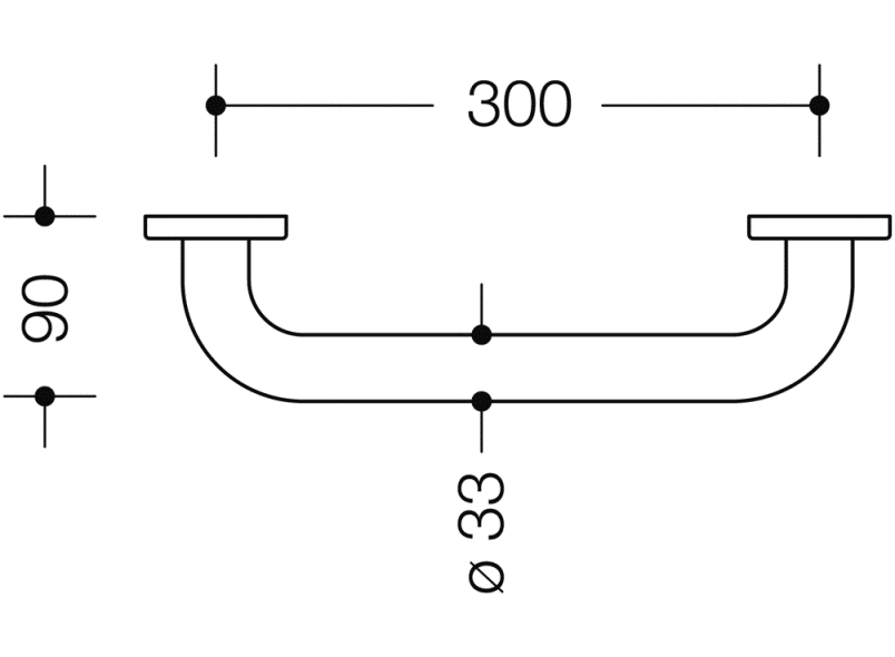 477.31.200 ручка или полотенцесушитель HEWI Serie 477/801  - Вид №1