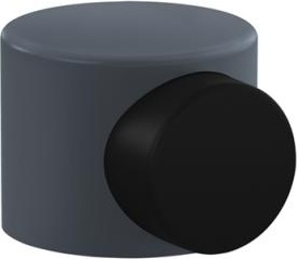 615B напольный дверной буфер HEWI Edition matt 