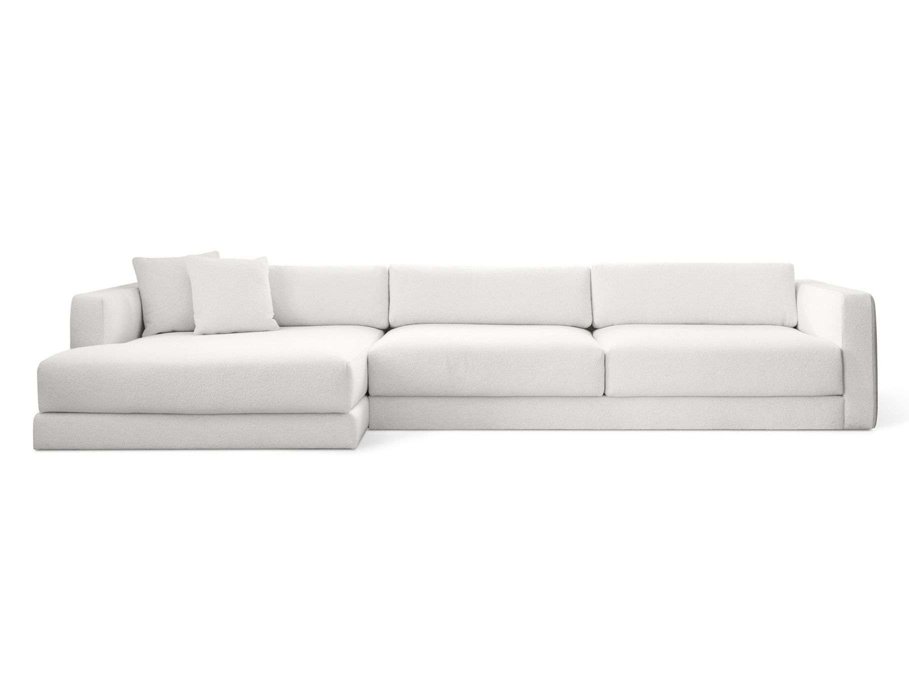 Тканевый диван с полуостровом DOM EDIZIONI DANIEL ARCH-00052360