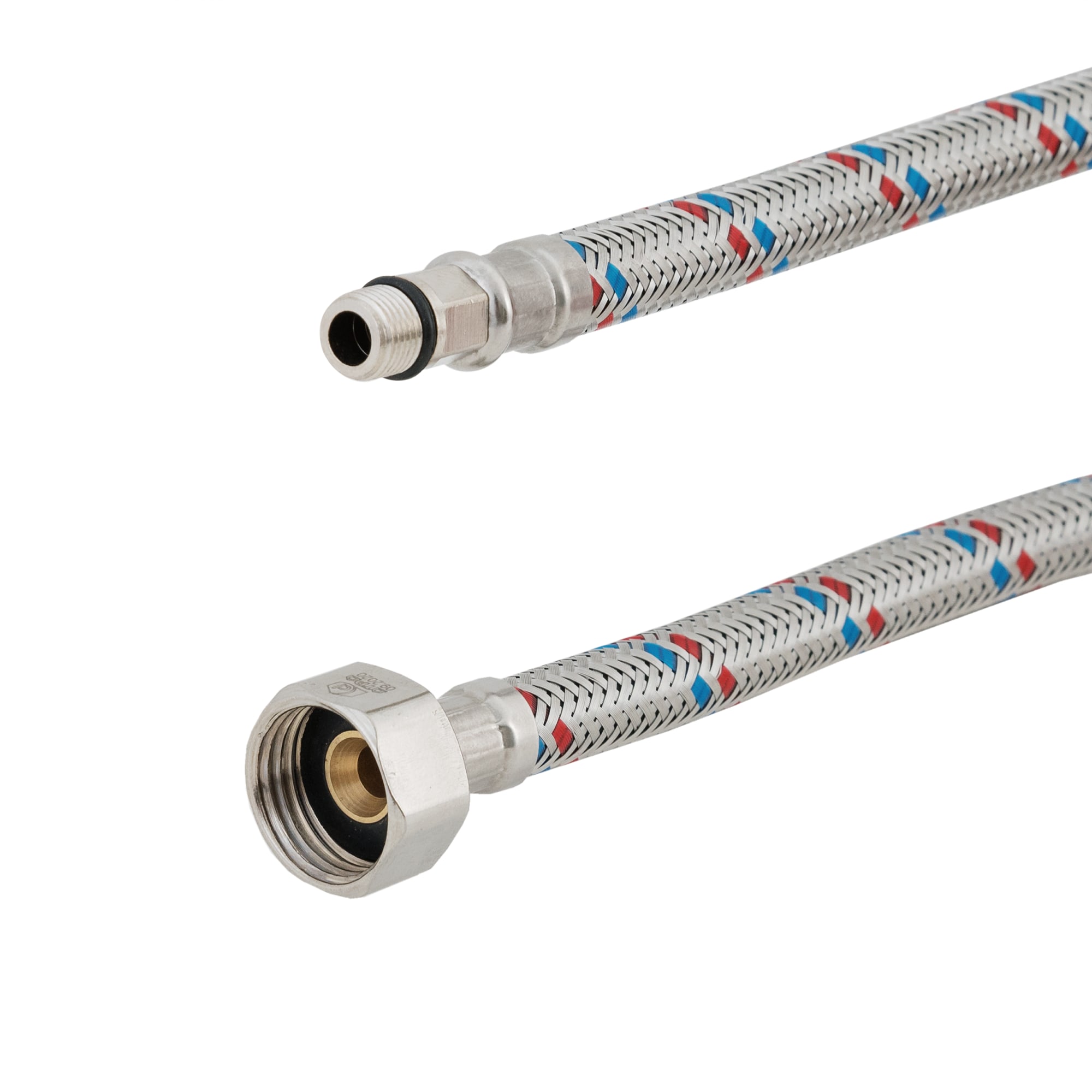 82894091 Гибкая подводка для воды, 1/2", М10, штуцер-гайка, 50 см Santreyd  - Вид №1
