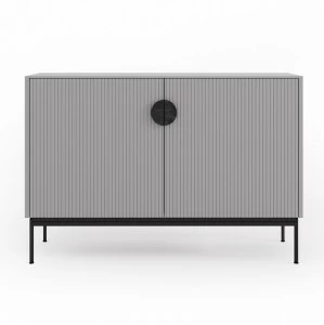 Комод c дверцами светло-серый Uno BRAGIN DESIGN LIVING 00-3974661 Серый