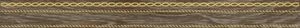 Genesis Бордюр коричневый 6х60