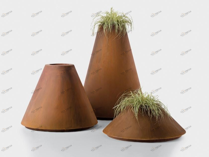 DE CASTELLI Кашпо из металла для дома и на улице sun-id-1391149