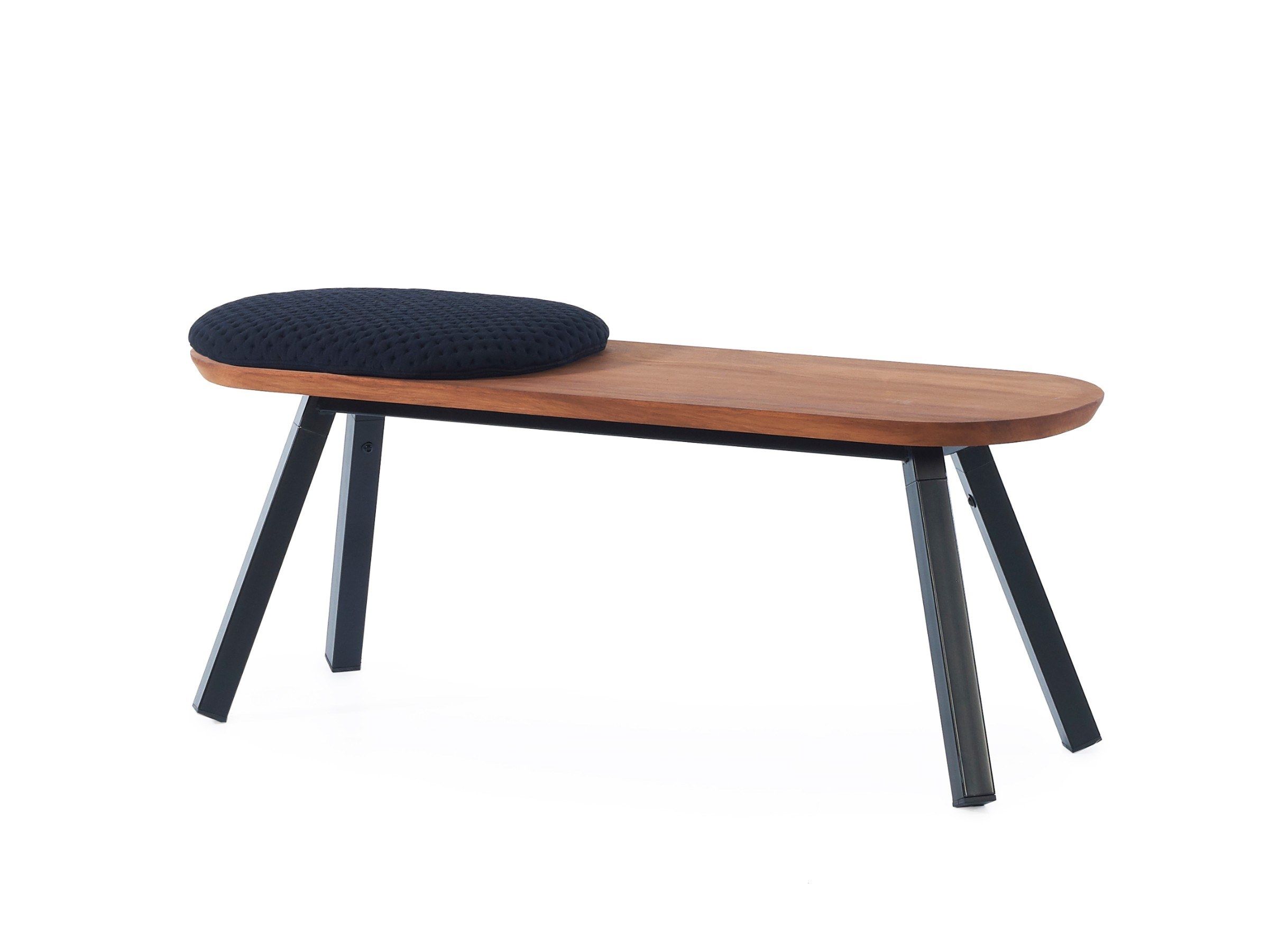 Садовая скамейка Iroko и окрашенная стальная основа RS Barcelona YOU AND ME ARCH-00089048 - Вид №2