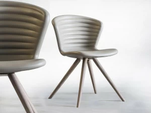 Tonon Стул из цельного мягкого полиуретана на деревянной основе Marshmallow 919.11