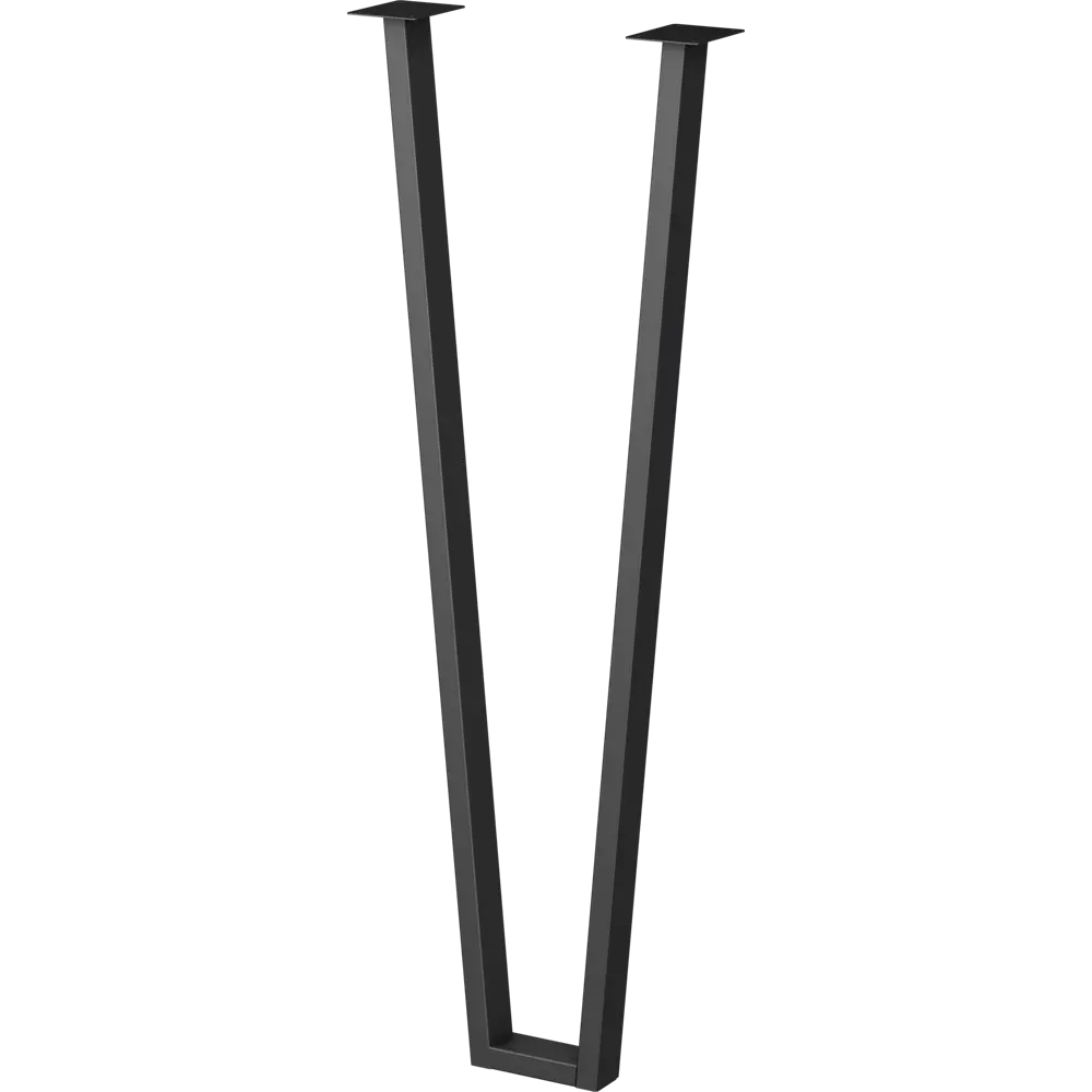 Подстолье барное 110 см сталь цвет черный глянцевый DUCKANDDOG STLM-2210415