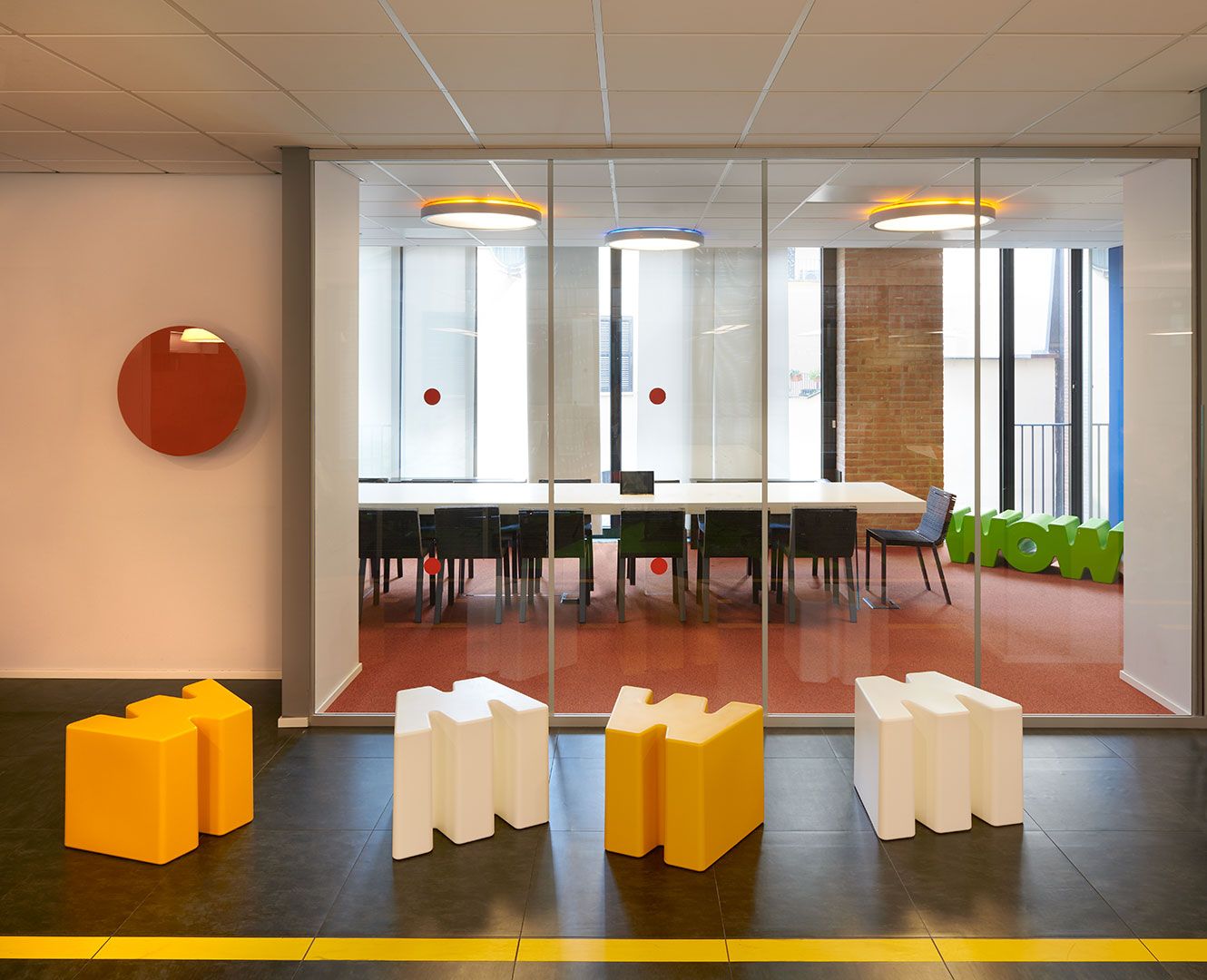 Табурет из полиэтилена SLIDE DOUBLE U ARCH-00031263 - Вид №4