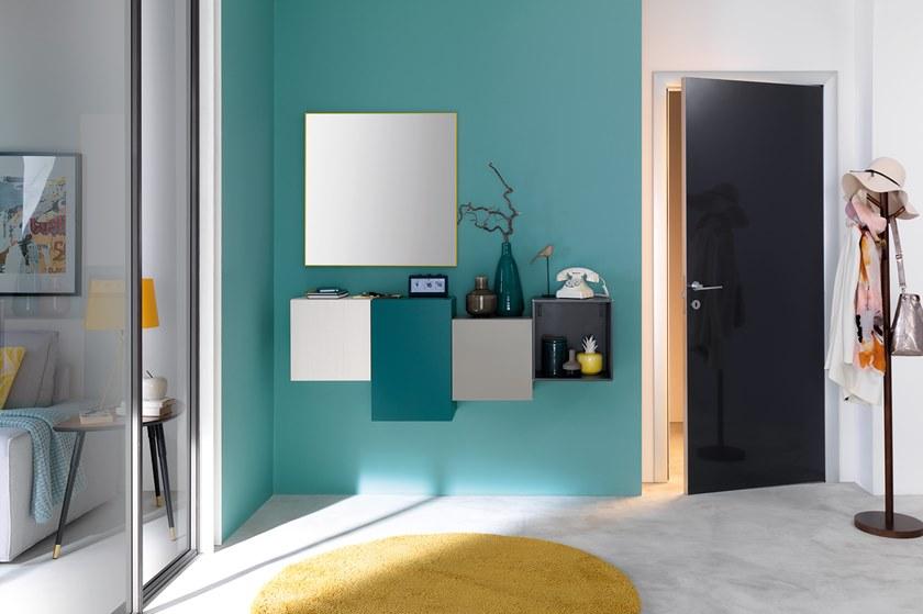 Moretti Compact Настенная лакированная мебель для прихожей sun-id-1513186 - Вид №1