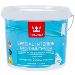 Краска Special Kitchen&Bathroom база A 5 л 18553471 STLM-2093235