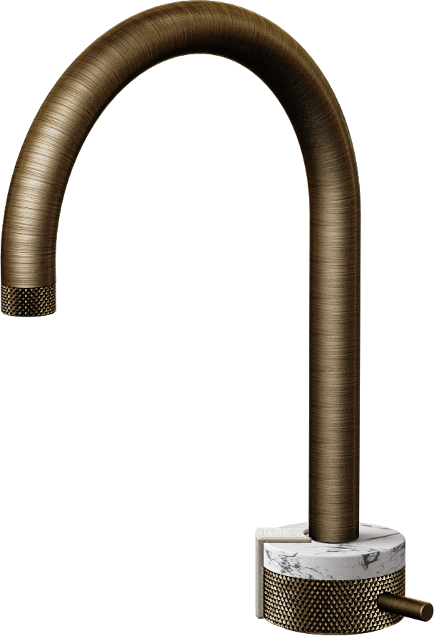 E-11502-R2MW-L2SN-VBB Однорычажный прогрессивный смеситель для раковины - излив 16см GRAFF MOD+