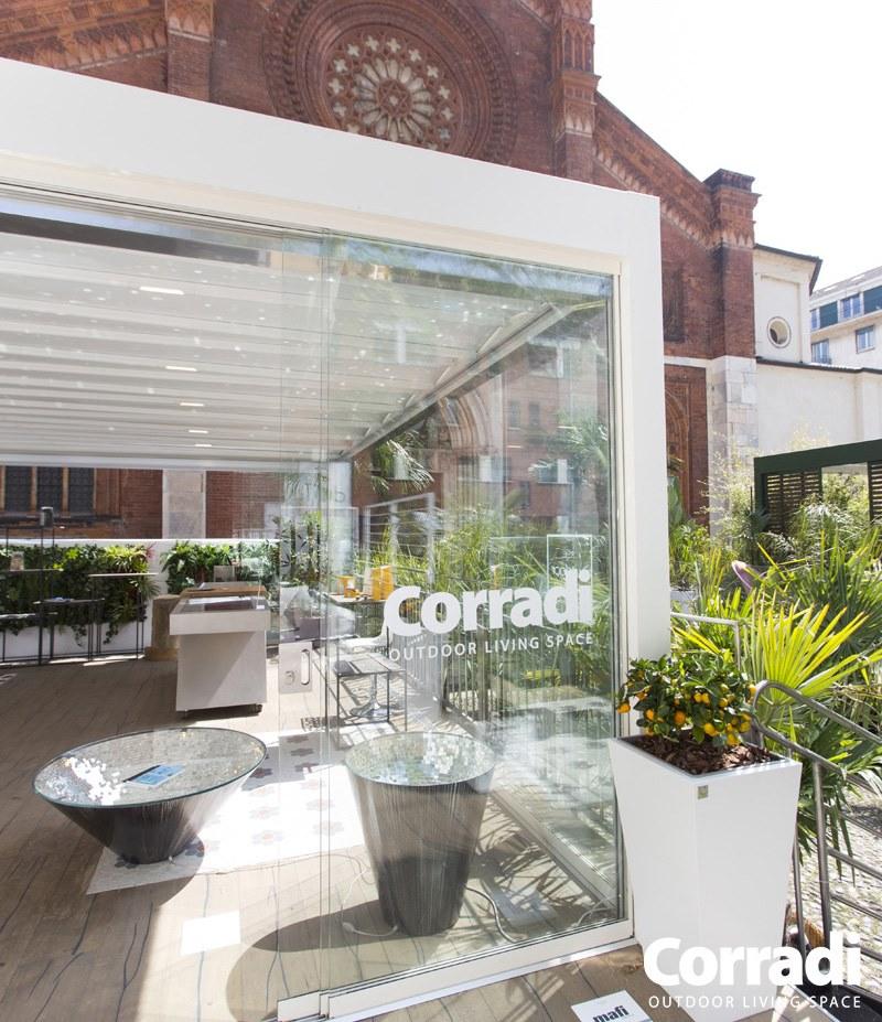 Corradi Раздвижная стеклянная дверь Chiusure e complementi sun-id-1355454 - Вид №6