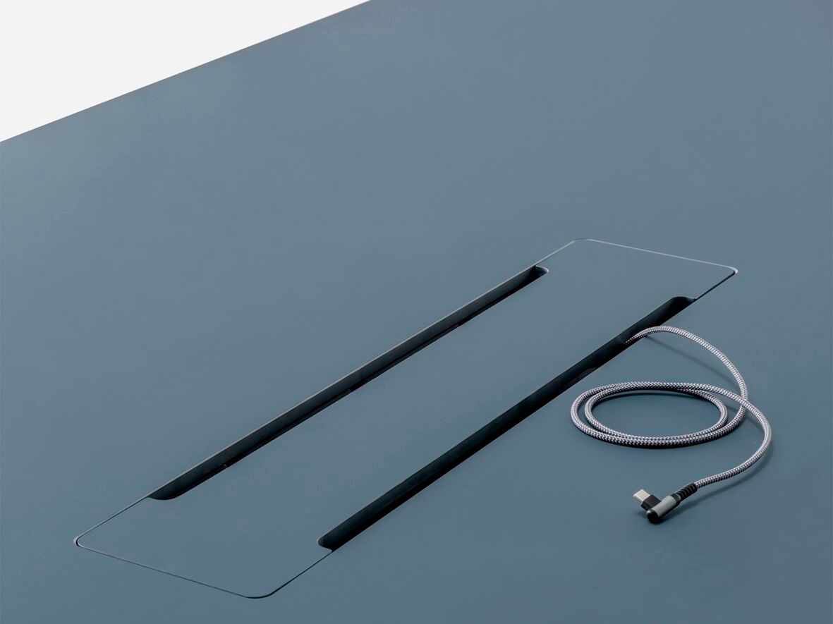 Прямоугольный стол для совещаний из литого алюминия Pedrali FRANK TFK CC ARCH-00052580 - Вид №3