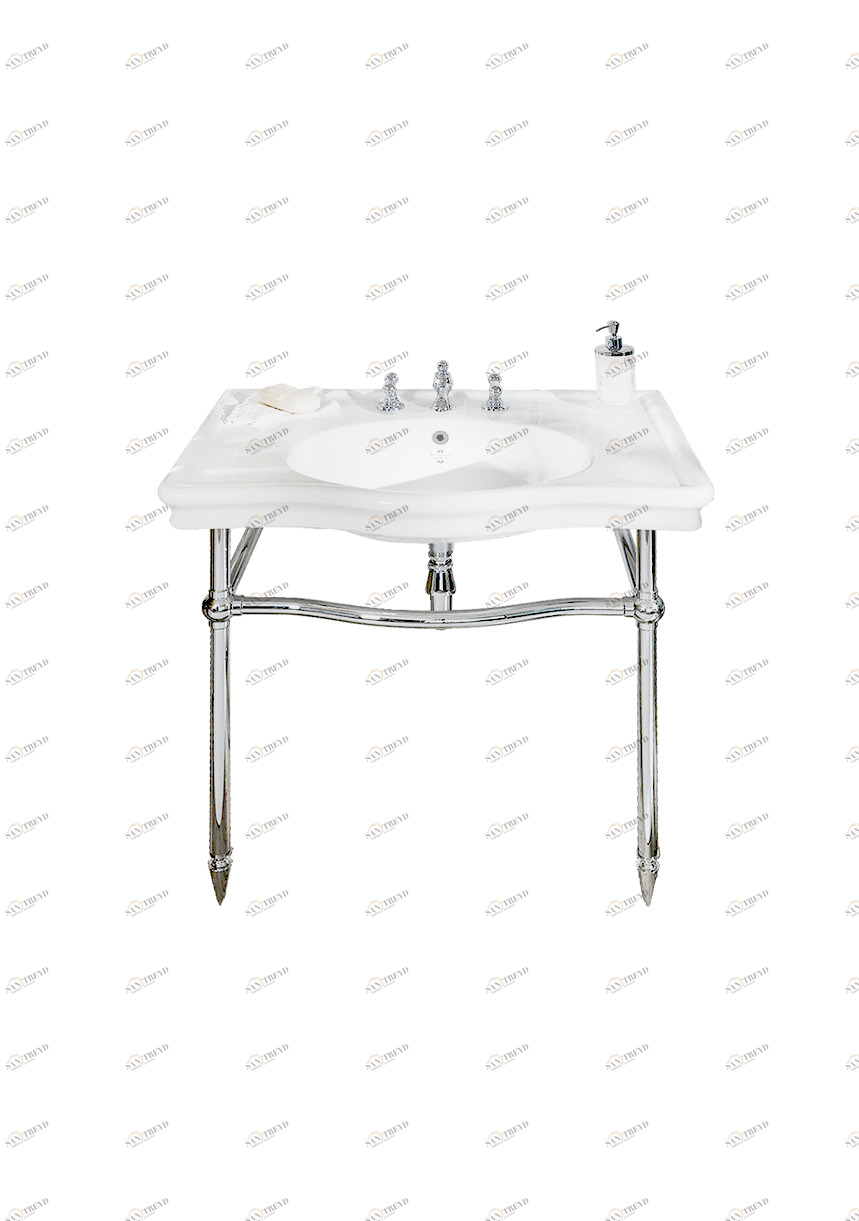 GH100699 Напольная раковина стоящая овальная Gentry Home Coventry