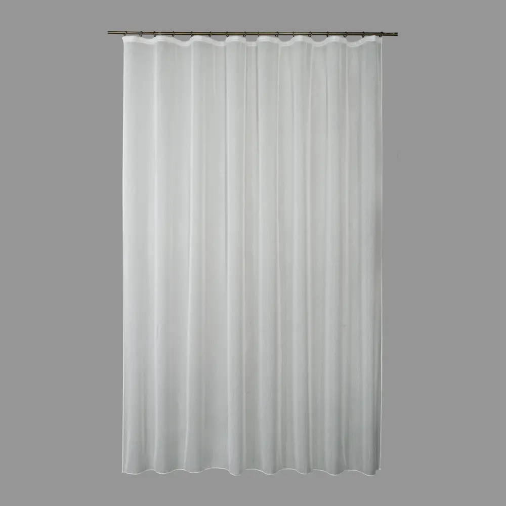 Тюль на ленте «Морской Бриз» 250x280 см цвет бежевый GARDEN STLM-2033951 - Вид №1